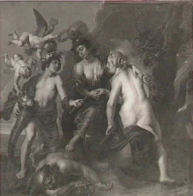 Minerva, Bacco e Arianna. Con Jacob de Wit